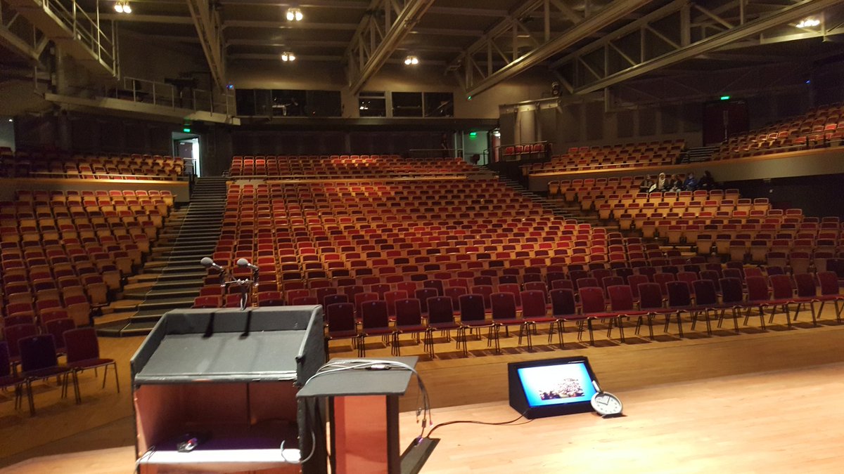 paullongnet's tweet image. Ready for the hall to fill at @warwickarts for @inspireaclass #alevelcs where I will be privileged presenting and chairing.