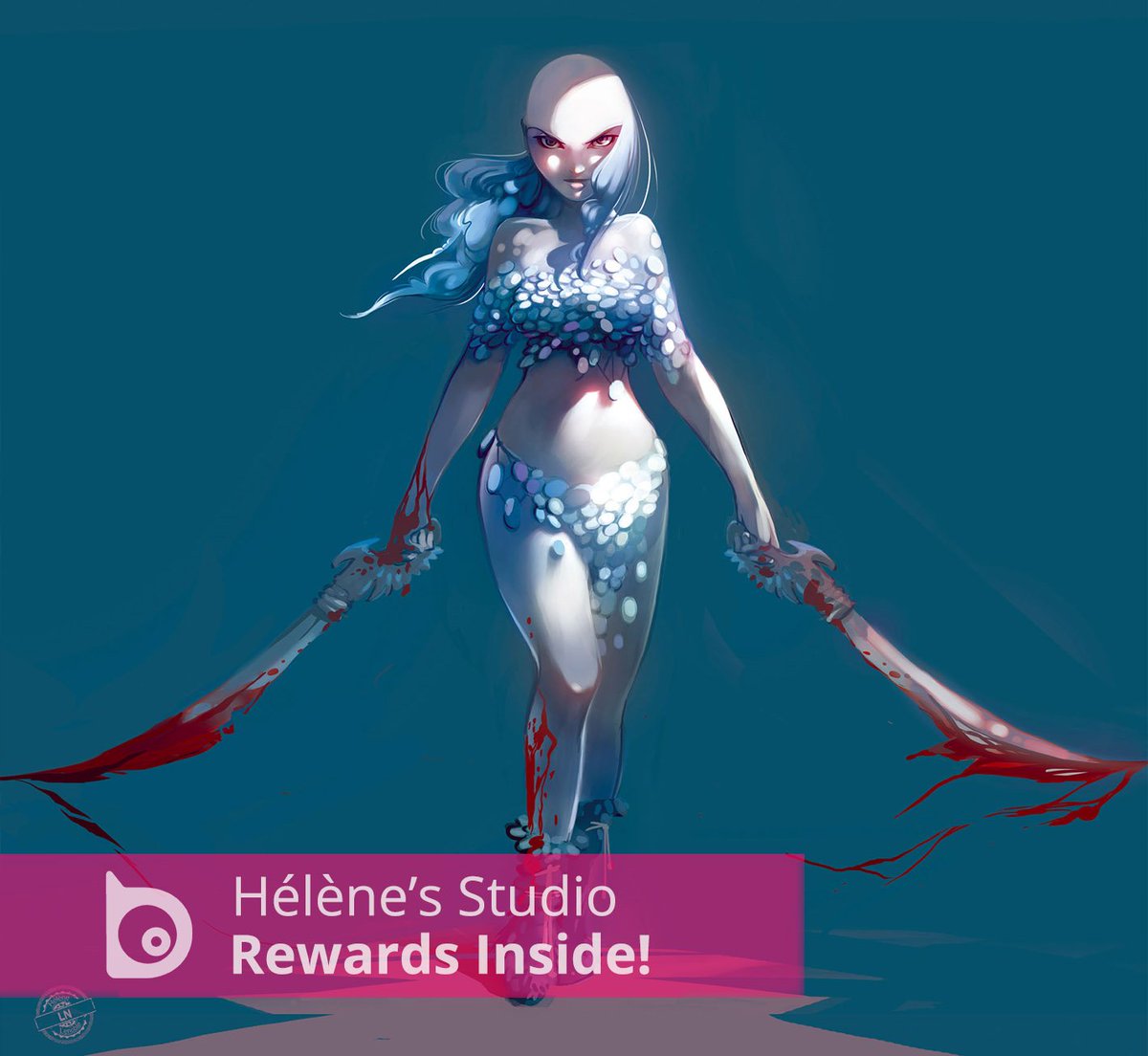 DrawCrowd's tweet photo. Receive Hélène's research, sketches, line and steps of the coloring process by supporting her original creations! → https://t.co/apduoKafhm https://t.co/QFHl2Fg0tW