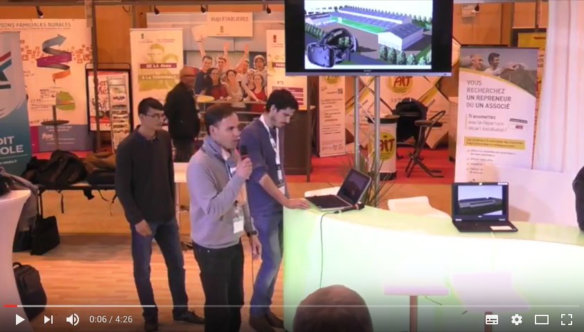 TechElevage's tweet photo. #3 Ils ont fait #AgreenStartup à #TE2016 >> Virtuel Bâti. Retrouvez leur picth en #vidéo RdVs au @SIVAL_ANGERS >> https://t.co/zvKCSvVMLy https://t.co/sg9aXhYKXM
