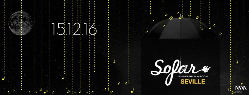 El del 15dic será BYOB, podéis llevaros una cervecita al show. No lotes... nada con hielo. Genial cartelazo de <a href="/NanaLopDesign/">NanaDesign</a> #SofarSevilla