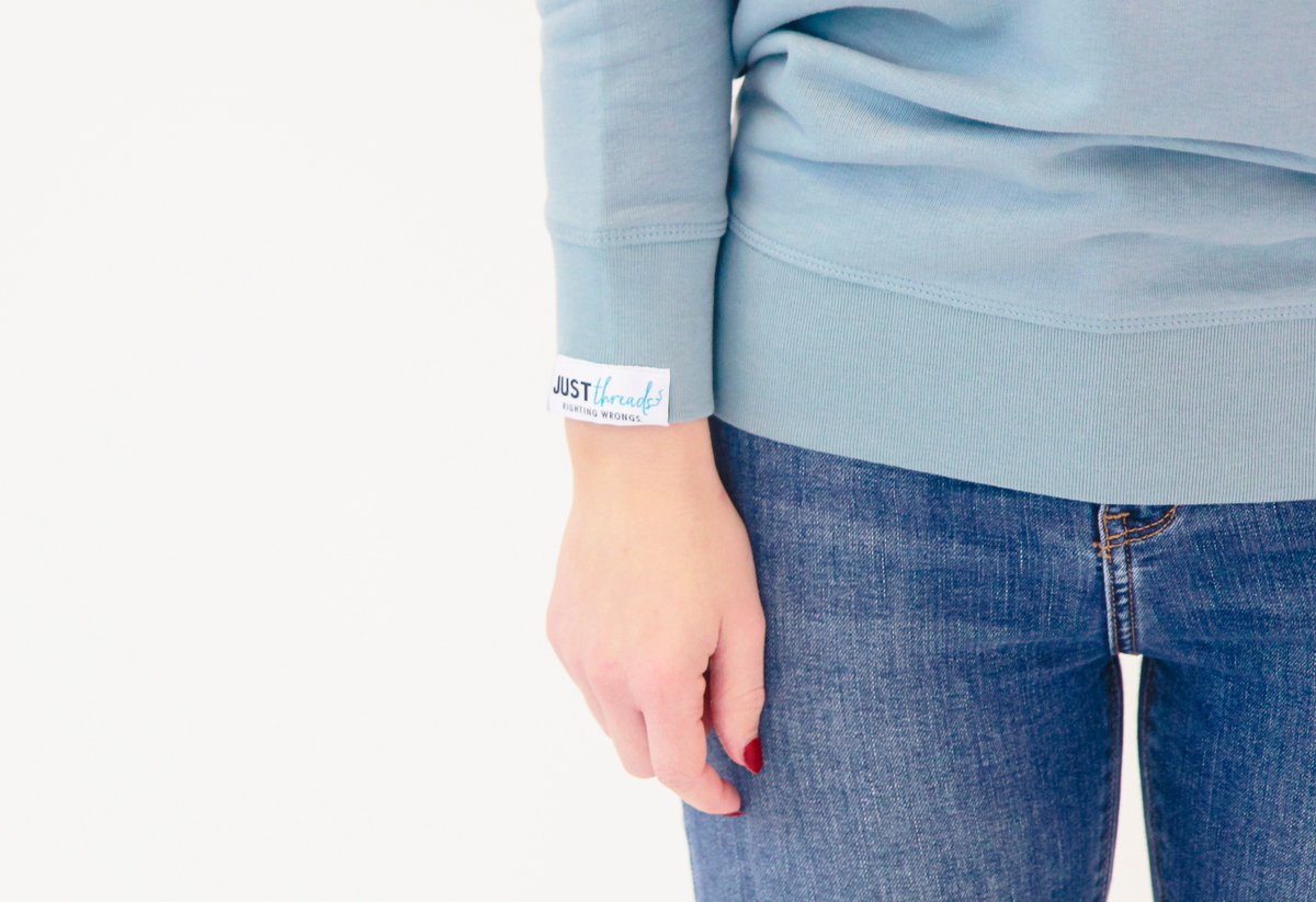justthreads_'s tweet photo. our new blue sweatshirt is alllllll about the details... 😍 that embroidery! Shop Now: https://t.co/w8W3A6GEv5 https://t.co/aCEjset9YR