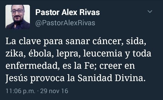 La clave para sanar zika, ébola, cáncer, lepra, sida, leucemia, y toda enfermedad es la fe. Creer en Jesús provoca la Sanidad Divina.