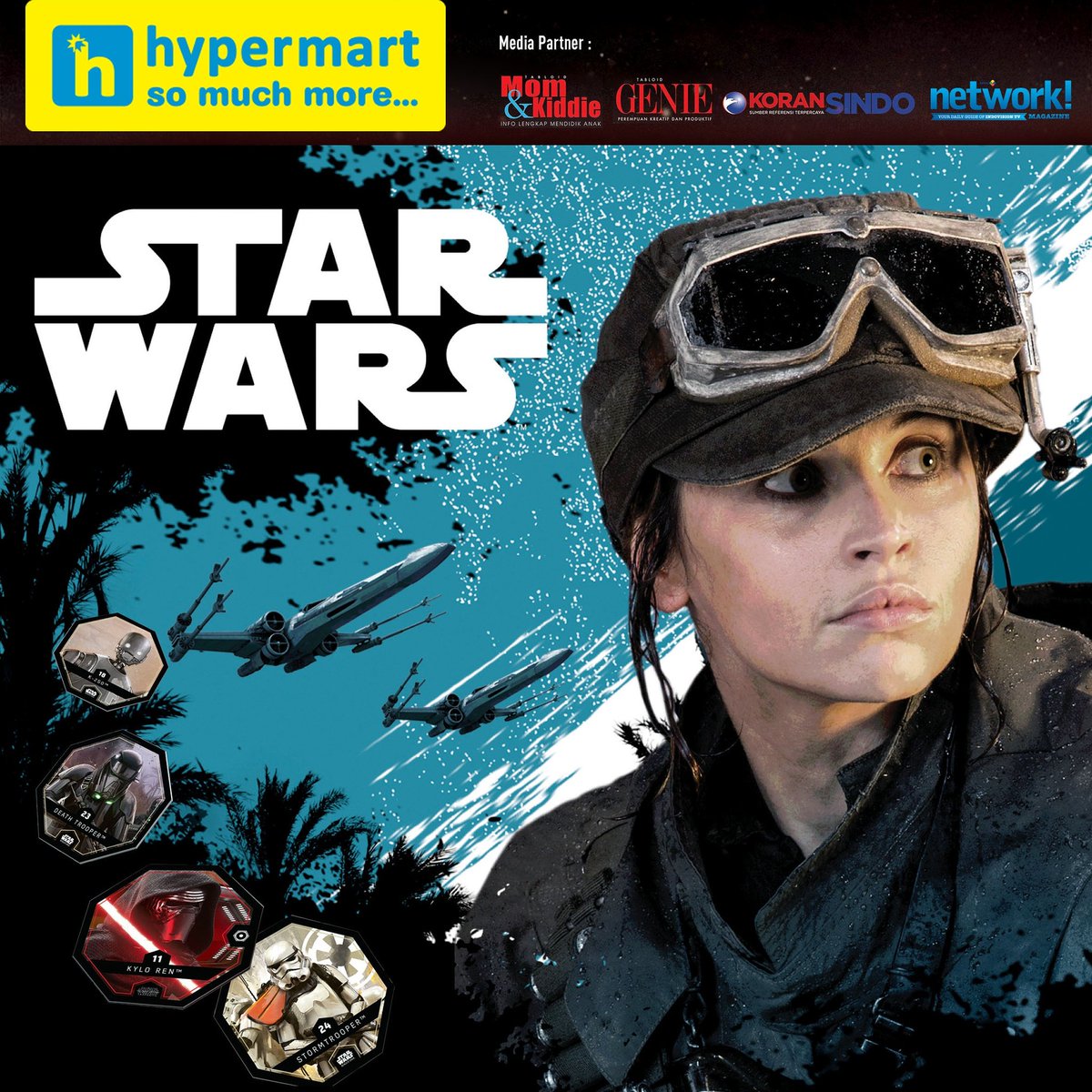 Panglimasebath's tweet image. Koleksi24seri #hypercosmicshell .Temukan8seri khusus yg dpt tampilkan film hologram di CosmicBox dgn Aplikasi  #hypermartstarwars