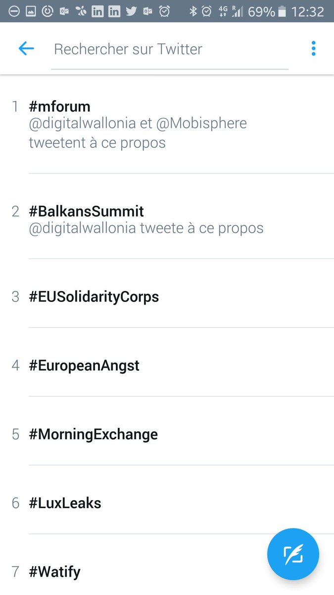 #MFORUM #1 des tendances as we speak 😀 Bravo à tous les tweetos &amp; Pascal Poty Team <a href="/Mobisphere/">Pascal Poty</a>