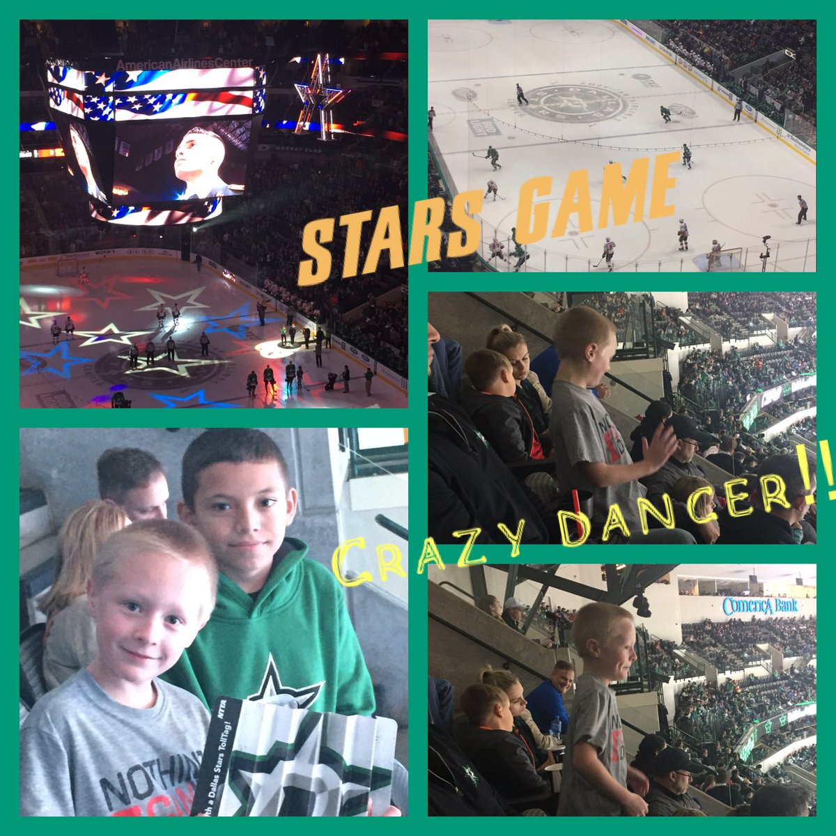 JHoweth's tweet image. Fun with my class at Dallas Stars!! Stick with Reading! #PES_Pride
