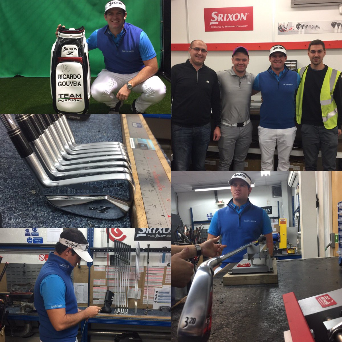 SrixonEurope's tweet photo. Great to have @Melinhogolf visit our UK & European headquarters to get his Z965 irons ready for the new season! #Journeytobetter #Z965 https://t.co/MfTPR1F6gr