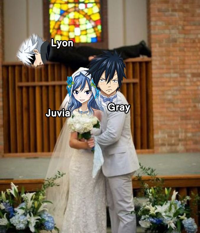 If Gruvia were going to get married 😂👌 (ctto)