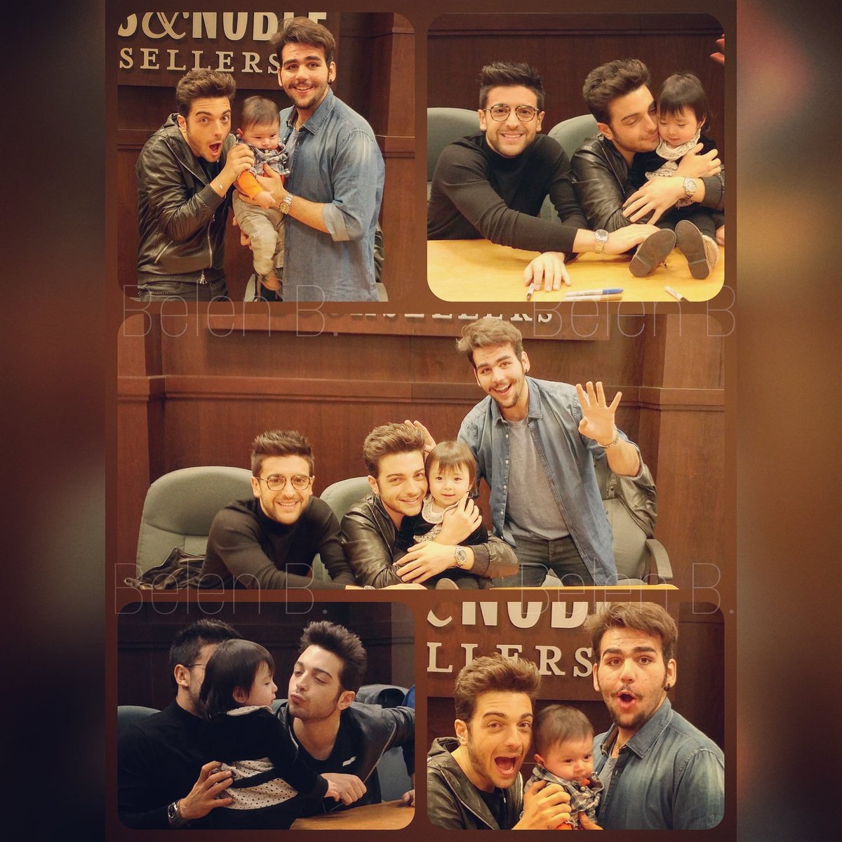 Bbee14B's tweet photo. Fatima &amp; Maximiliano with Il Volo (Piero,Gianluca &amp; Ignazio) @ The Grove#Bellisimo #Bambino #Bambina #IlVoloverBabies #HavinFun #BeenSilly https://t.co/Gu21r5VShv