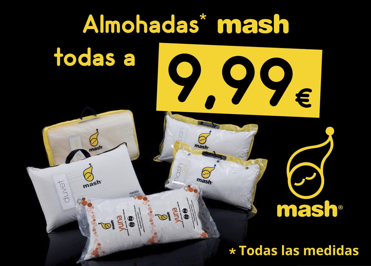 FactoryColchon1's tweet photo. Regala descanso en Navidad. En Factory Colchón 75% de descuento de la marca Mash. Hasta fin de existencias. https://t.co/ueOiy692eg