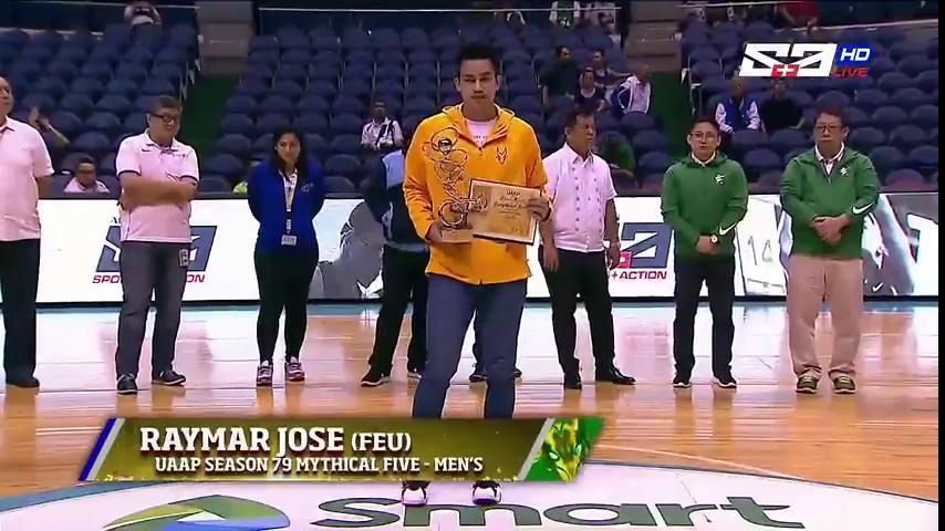 EspiriTruth's tweet photo. Congrats idol captain @raymarjose6 legacy as part of #MythicalFive #RaymarJose #Jose #FEU #FEUTamaraws #FarEasternUniversity #UAAPSeason79 https://t.co/BkhK8bIvat