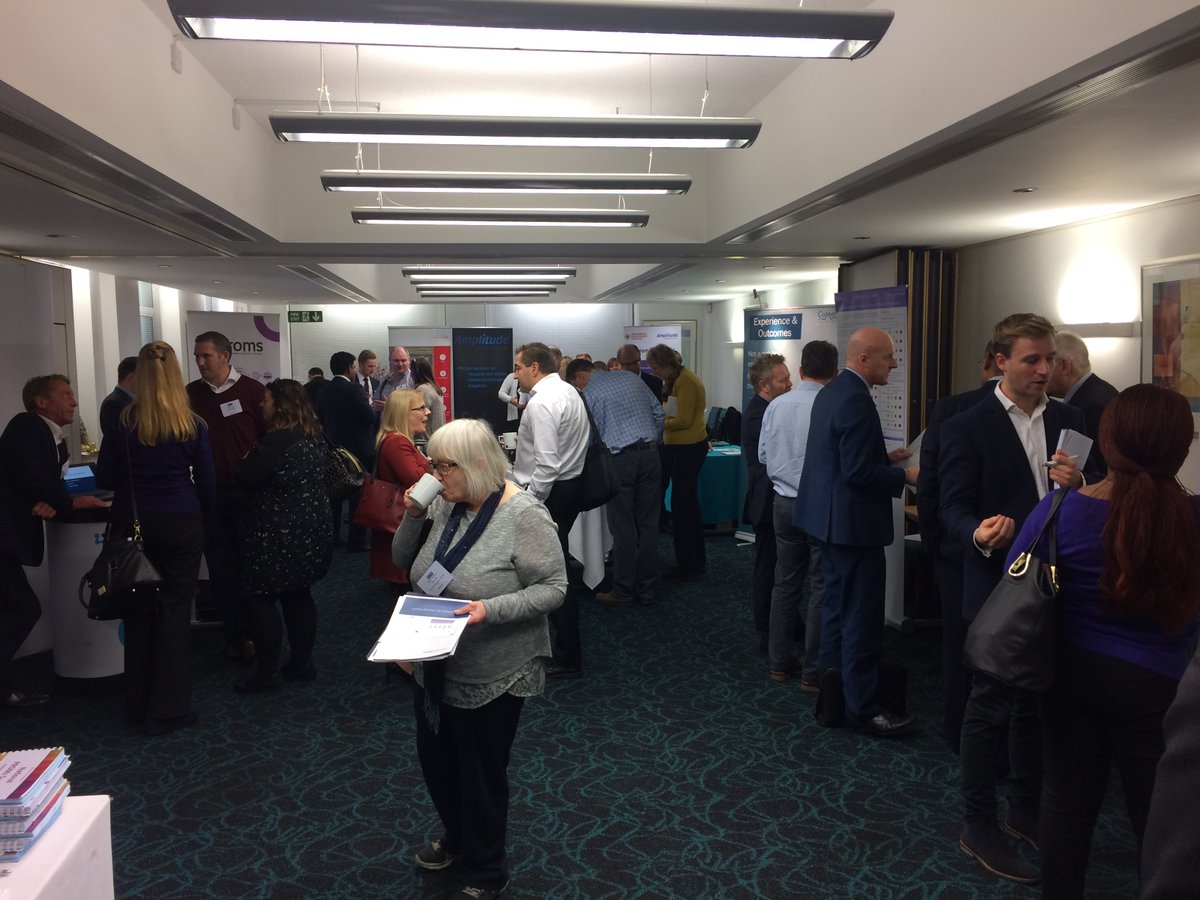 HCUK_Exhibs's tweet photo. Full Exhibition at National PROMs Summit today #PROMs2016 https://t.co/ld5FaIhjeK  @YourOutcomes @CheckWare @VitalHealthSoft @CoMetrica https://t.co/tRphgDtXmf