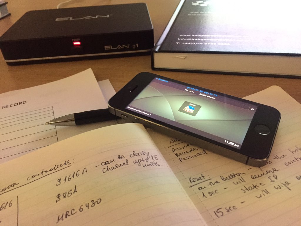 krasnodaria's tweet photo. #liveinstall #elancertification #elanhomesystems #elan #indigodistribution Elan certification is in progress π‘ https://t.co/QSd7OCFUtK