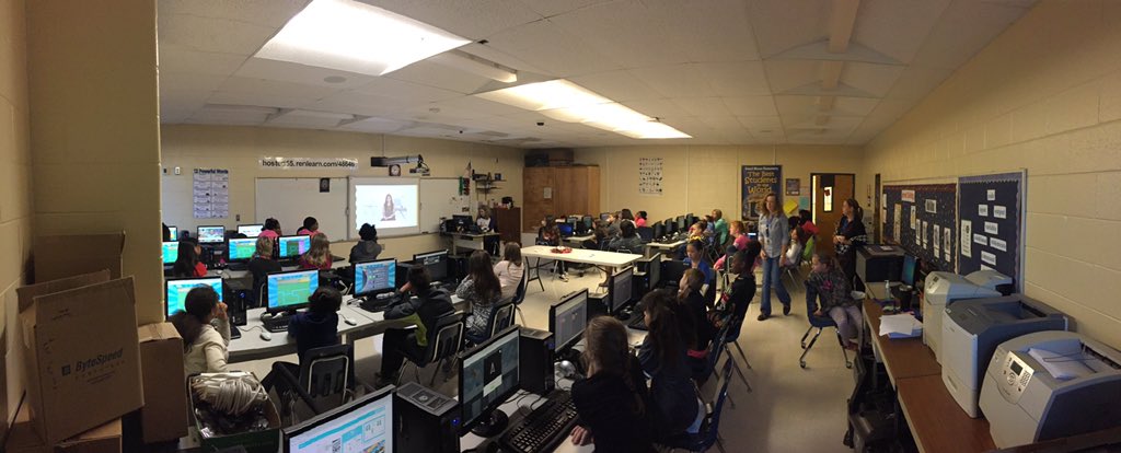 ncsstechguy's tweet photo. Girls code @HeardMixon @KC_Hutch #ncssbethebest https://t.co/lLe0cev4jh