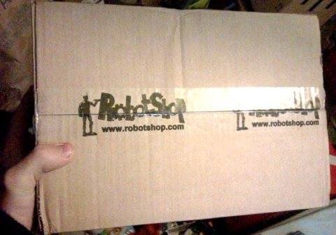 NutsAndFaults's tweet photo. Thanks @RobotShop our movement pieces just arrived! Time to start putting our code into action! #srobo #delivery https://t.co/uuKTcwS8Ts