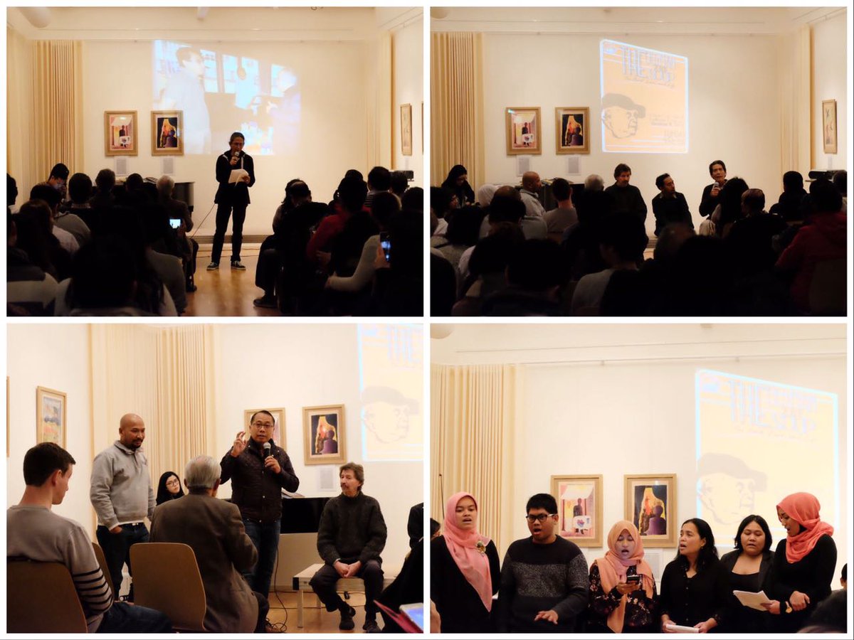 Acara peringatan 1 tahun meninggalnya Pak Min: The Old Man amd The Soup. Terima kasih buat yang menyempatkan datang.