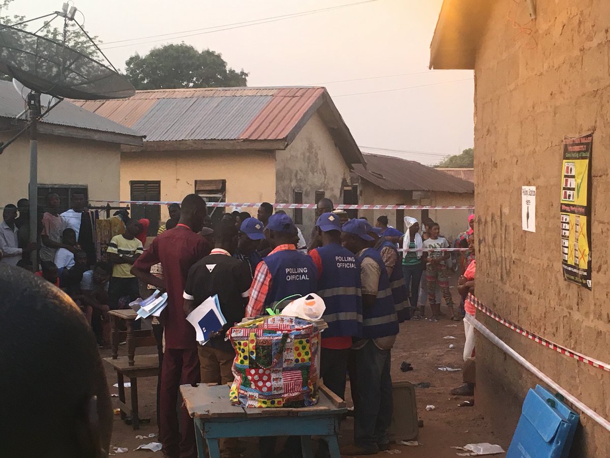 Counting commences in sabonjida,tamale central. @CodeoElections @GhanaDecides