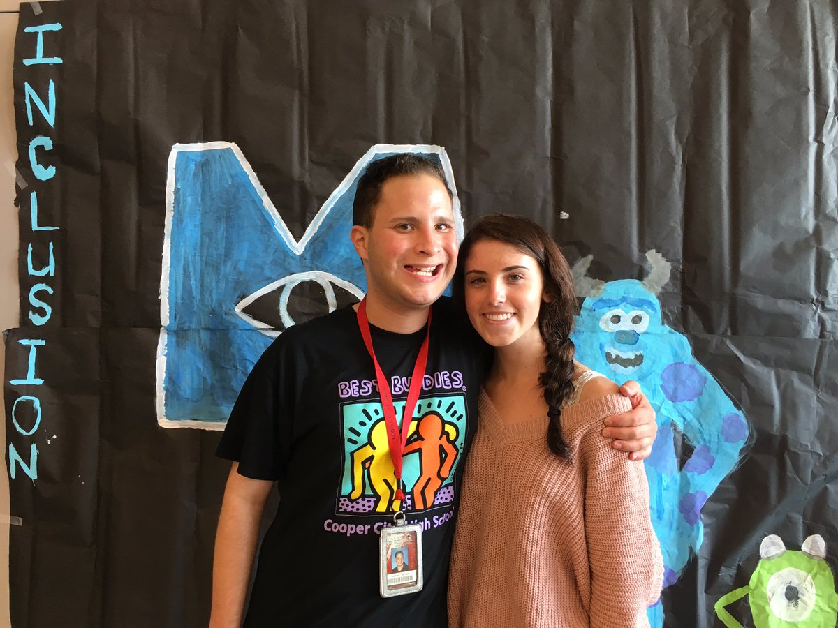 ccbestbuddies's tweet photo. Inclusion week is the best week! Today's theme is Monster's Inc💙👹! https://t.co/YuqJazRQyl