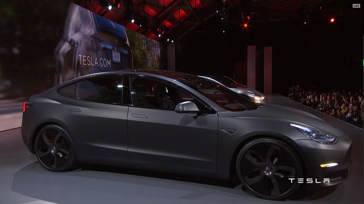 Is anyone awaiting a model 3 delivery? 📦 We love the matte black! When your car is arriving give us a call. 📱 #model3 #evcharging #tesla