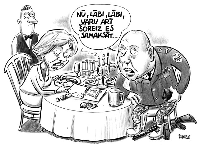 Notiks 2,81 miljona pārdale no Aizsardzības m. budžeta,lai segtu rēķinus par LV iedz. veselības aprūpi ārzemēs un līdzekļu deficītu. <a href="/LA_lv/">LA.LV</a>