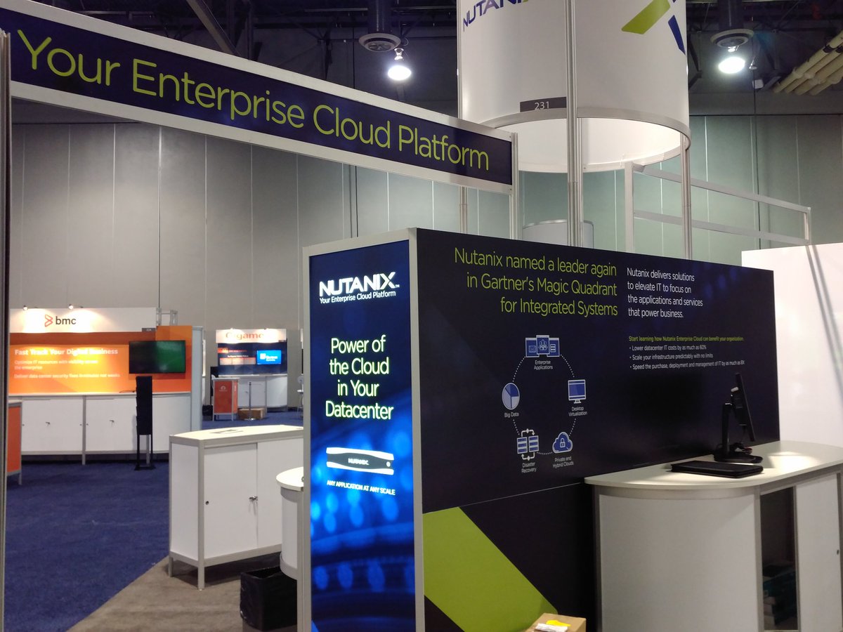 StorSC's tweet photo. #Nutanix Enterprise Cloud Platform on #Cisco UCS recognized by CRN as 2016 product of the year #gartnerdc #booth231 https://t.co/MrGxP09U8Z https://t.co/pBJJ08nB5k