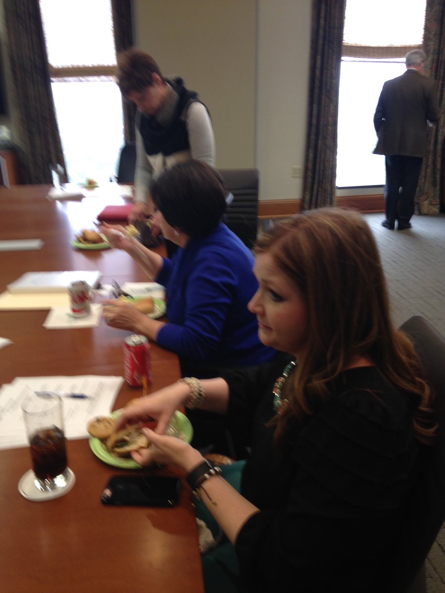 Ready for our Board mtg, thx Haley &amp; <a href="/joneswalker/">Jones Walker</a> for hosting