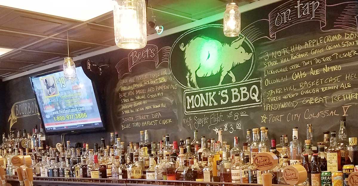With a collection like this, what's not to love about <a href="/MonksBBQ/">Monks BBQ</a>? bit.ly/2hgtuL9 #drinkcurious via <a href="/Balashi963/">Lee</a>