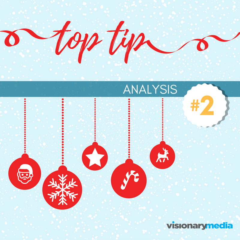 VisionaryMedia_'s tweet photo. 🎅 Top Tip #2 - Analyse the ghost of Christmas past! Learning from your mistakes is a foolproof way of improving your #marketingcampaign https://t.co/j4GRvxSFQo