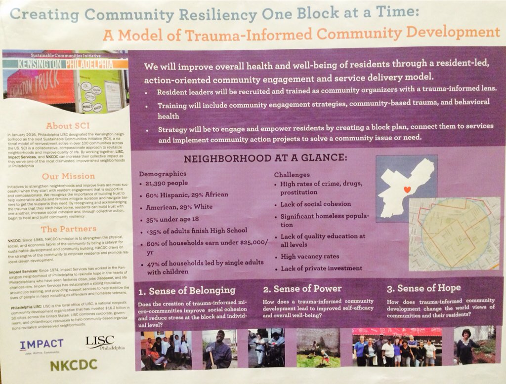 dana_hanchin's tweet photo. @NKCDC @Impact_KandA @LISC_Philly seeks research partner for trauma-informed comm dev model #cdrd https://t.co/Svxz6prClz