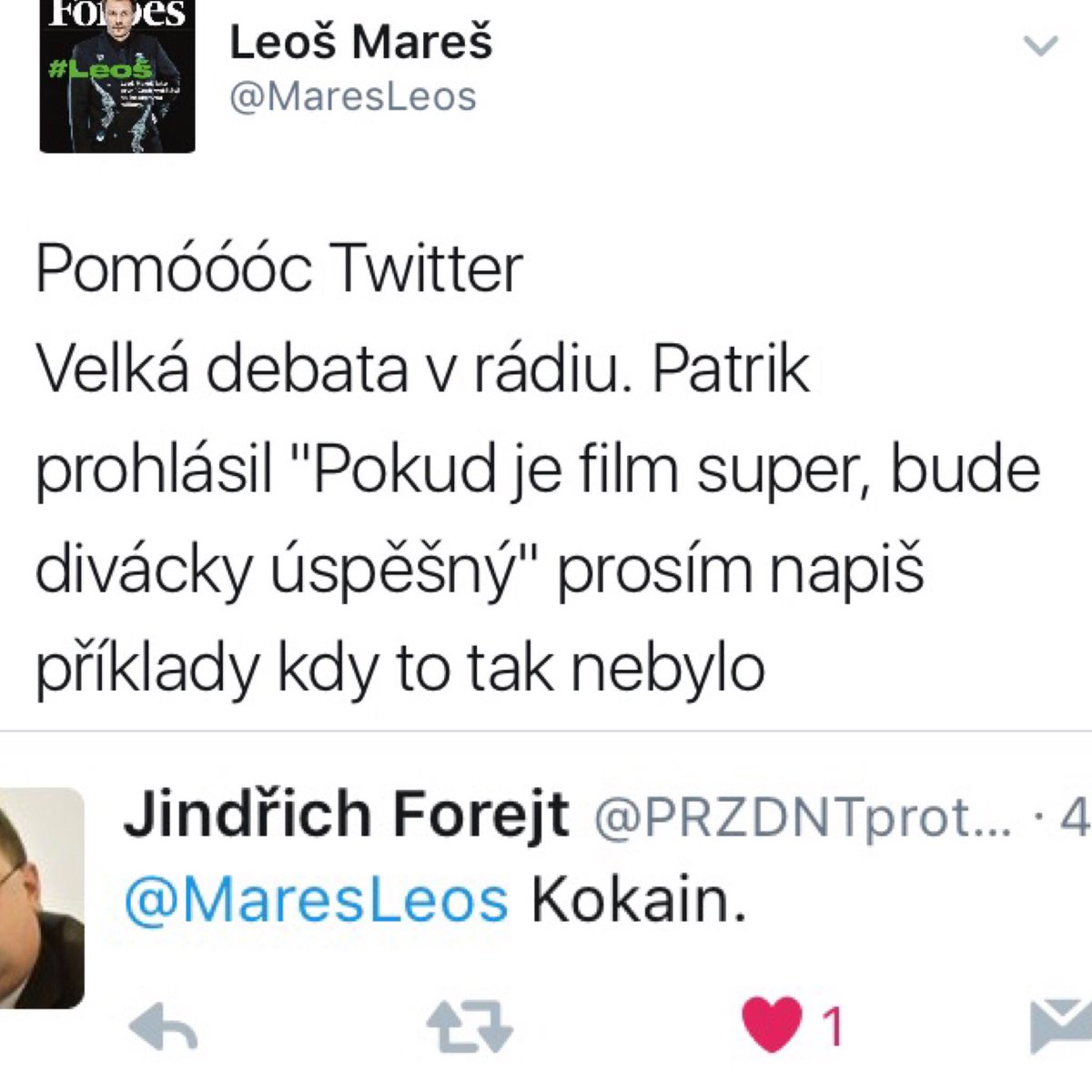 JakubMichaletz's tweet photo. Ja jen aby taková perlička nezanikla na účtu @leosmares https://t.co/mQ6oYh1W34