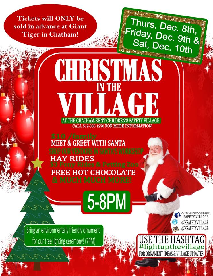 Our miniature village represents a mini C-K - if you have something to showcase at our event contact 519-360-1270.