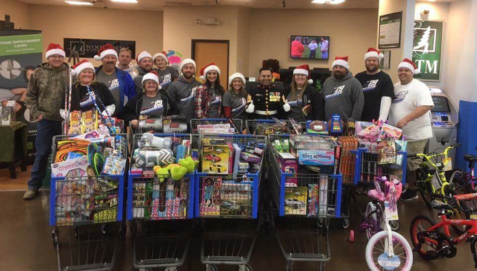 carolynschuh's tweet photo. Joey Moughan's "Toys for Tots" shopping spree!  $4,000 worth of Toys. Happy Holidays https://t.co/AzVnTOvUjI