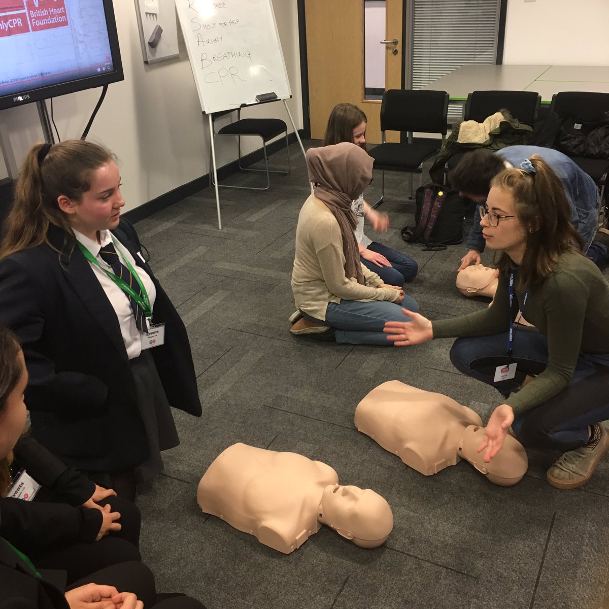 ScienceRamsey's tweet photo. Y10s enjoying Teesside Medical Day @mbrocollege https://t.co/nGsZDS4oeX