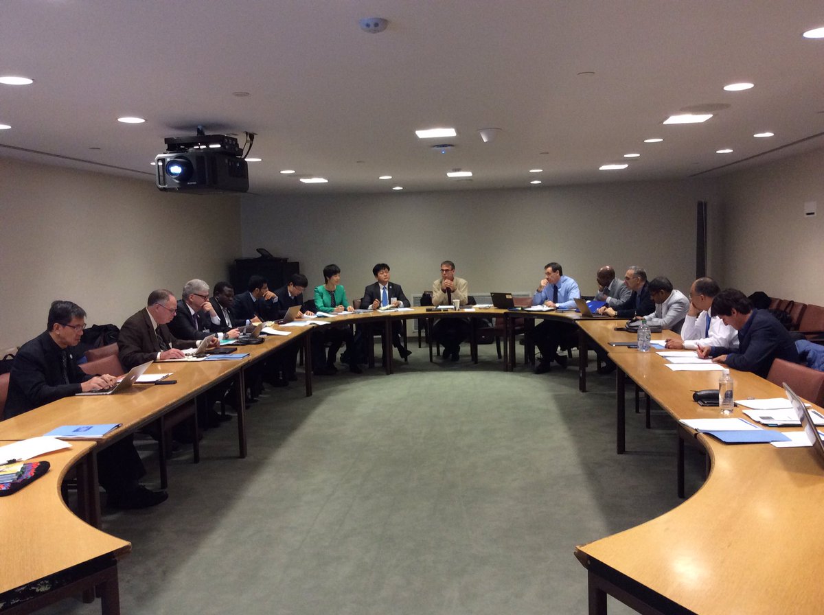 UNGGIM's tweet photo. #GGIM #Expanded #Bureau meeting taking place in #NewYork to discuss #geospatial #strategy https://t.co/Br2lcmvBCU