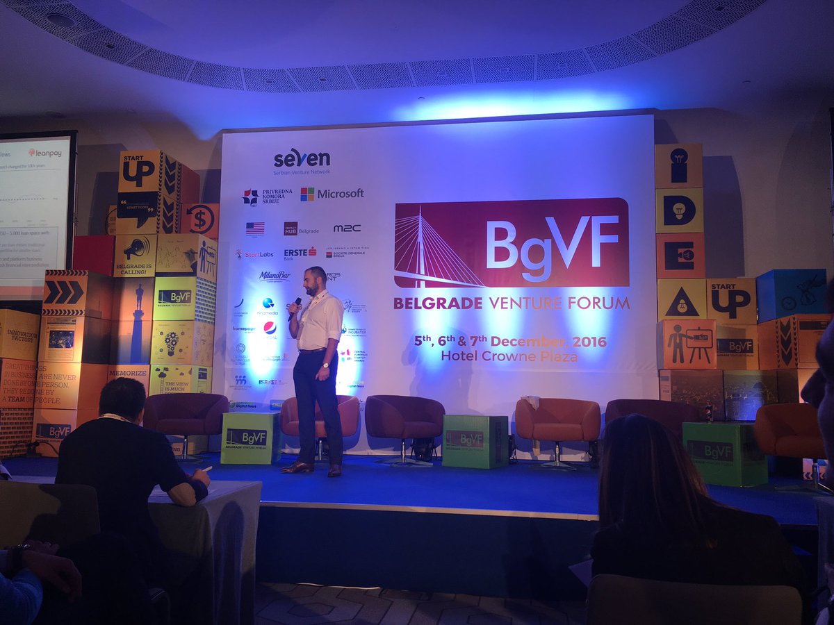 BelgradeVF's tweet photo. We can never get enough great and inovative ideas! Pitching session it's on again. #BgVF #BGVF2016 https://t.co/g2EehHFl9m