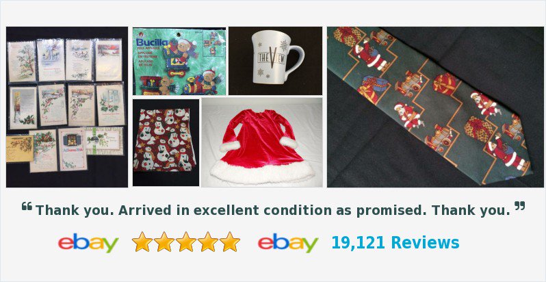 It's all Christmas! #vintagexmascards #xmaspostcards #xmastie #theview #xmasfabric #bucillapattern #uglyxmassweater stores.ebay.com/Everything-Vin…