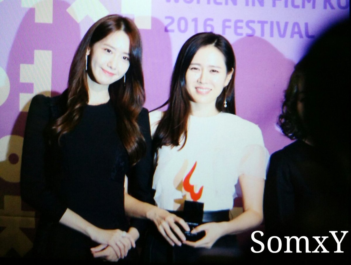 [PIC][07-12-2016]YoonA đảm nhận vai trò MC cho "2016 WOMEN IN FILM KOREA FESTIVAL" tại Art Nine vào tối nay CzFQOdTVIAERMEn