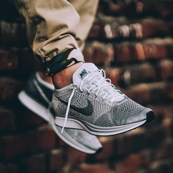 flyknit racer platinum