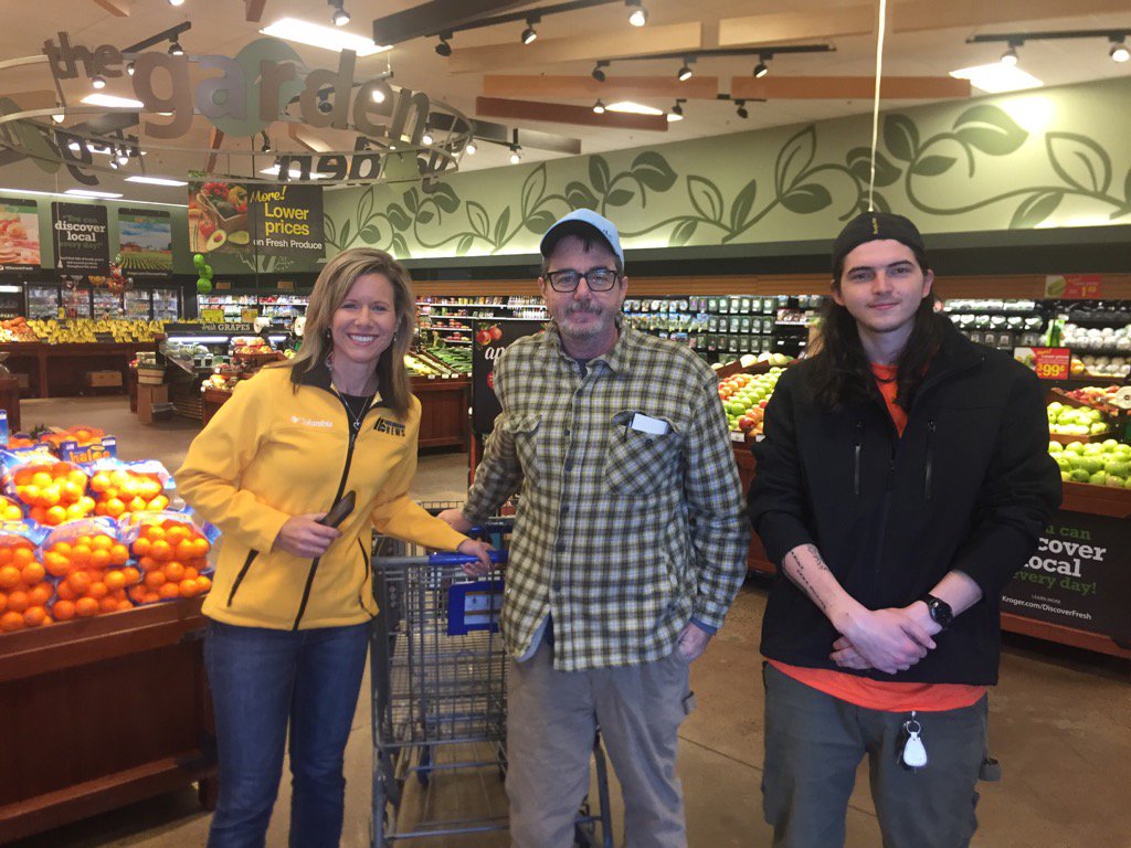 kncsu94's tweet photo. @FoodBankCENC @DWilsonABC11 #ABC11Together this crew is back again this year to shop Thanks so much! #repeatdonors https://t.co/gCPxtzUo7P