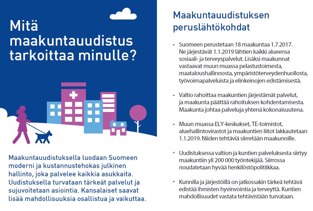 Thomas_Sund's tweet image. Olemme julkaisseet uuden faktalehden maakuntauudistuksesta. Perustiedot uudistuksesta osoitteesta alueuudistus.fi/faktalehdet #maakuntauudistus