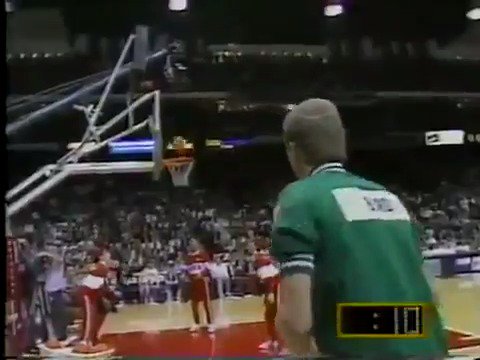 That time Larry Bird won the 3-point contest without even taking off his warmups Happy birthday to the legend. 

