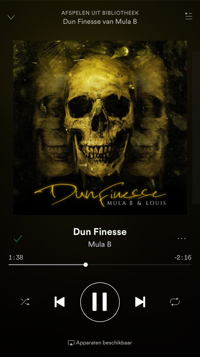 Dun finesse op alle streamings 🐺❤️