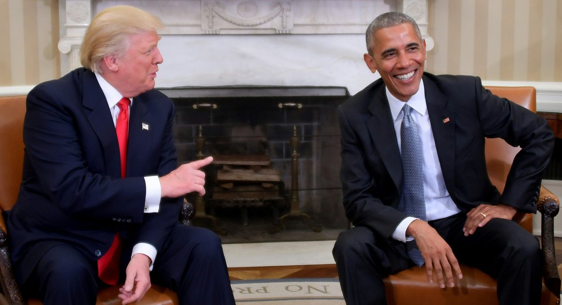 politico's tweet photo. Nobody wants to admit it, but the new president's early moves look a lot like the old president's https://t.co/0928PrXP52 https://t.co/lLZqEWxEB4