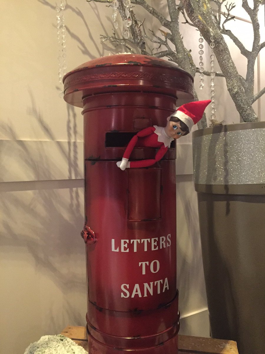 AXON_Comms's tweet photo. Eddie wanted to help with letters to #Santa. #elfonashelf #AXONelf #AXONtravel https://t.co/pc5N1QxG2J