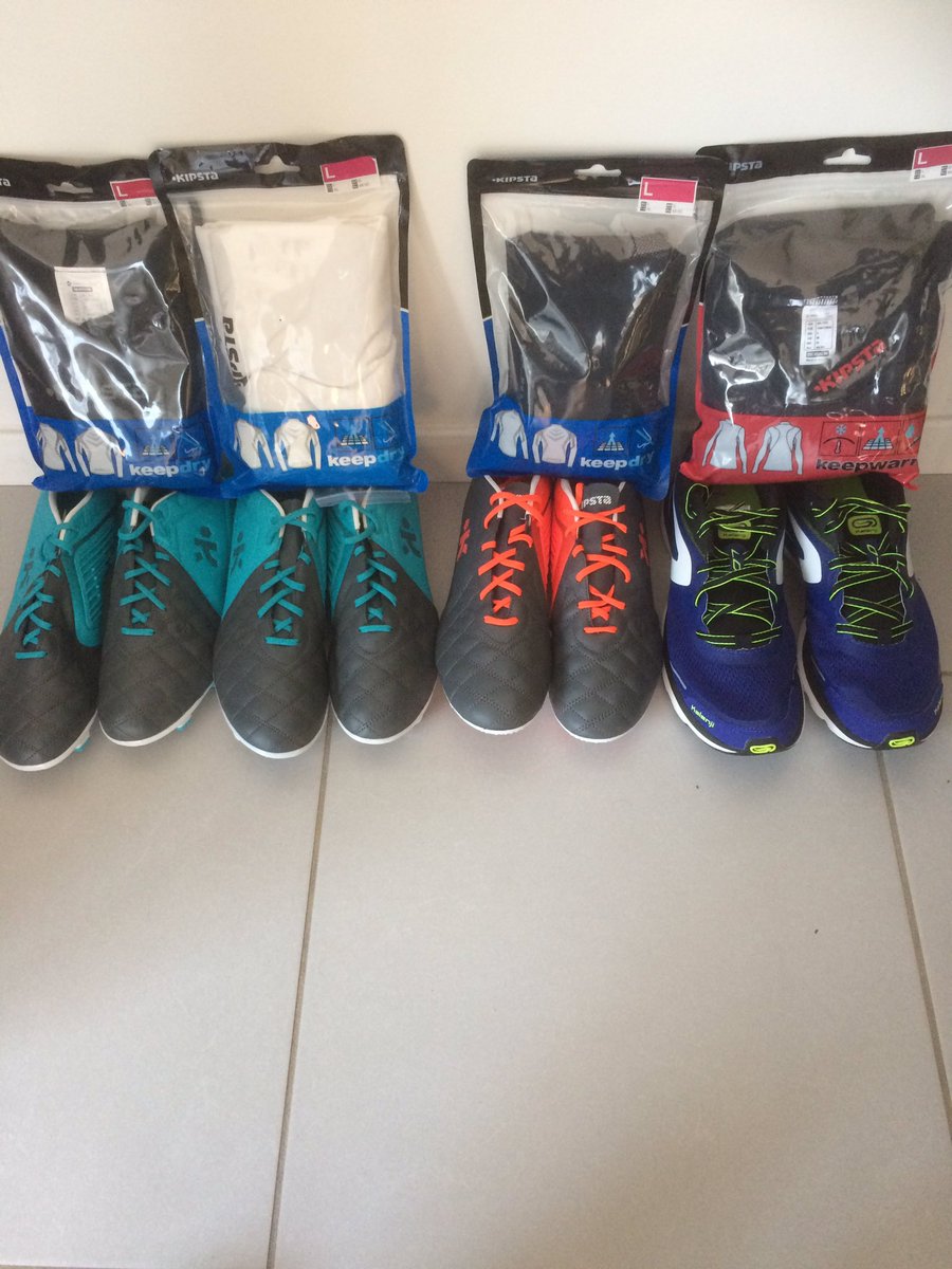 Merci @Kipsta_Fr pour ces nouveaux produits #qualité #newstyle #performance