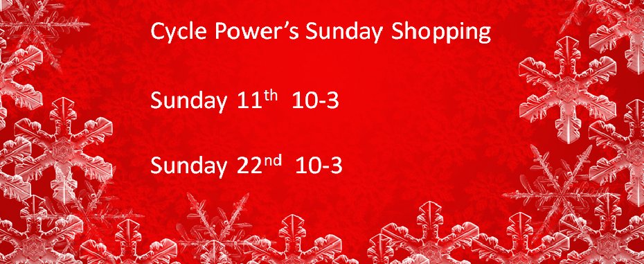 CyclePower77's tweet image. We are open for the last 2 Sundays before christmas for those last minute presents @worcesterpark #Christmas #shopping #Lastminute #Present