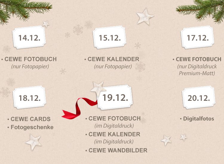 Cewe Fotobuch Unser Lieferversprechen Zu Weihnachten