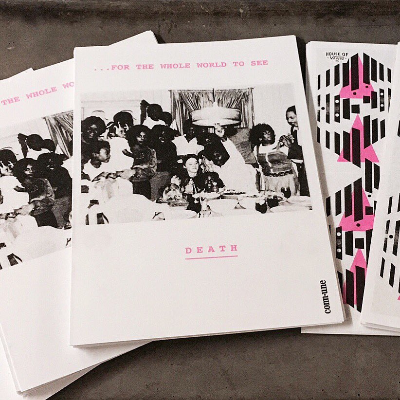 Stick around after watching #ABandCalledDeath tomorrow at <a href="/houseofvansldn/">HouseOfVansLDN</a> to make your own Death Zine #wearecommune #houseofvans