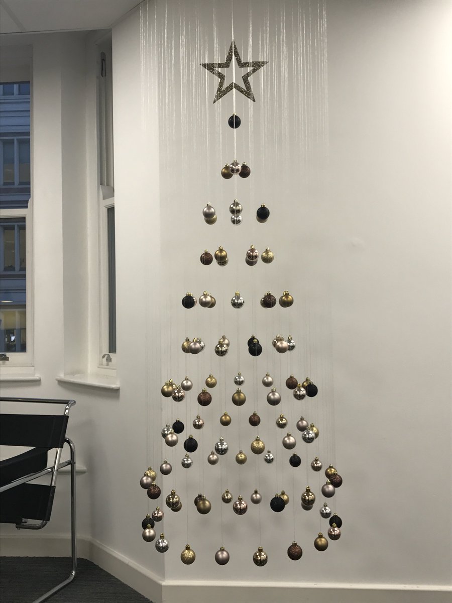 It's started to feel very festive at Trehearne! #trehearnetree