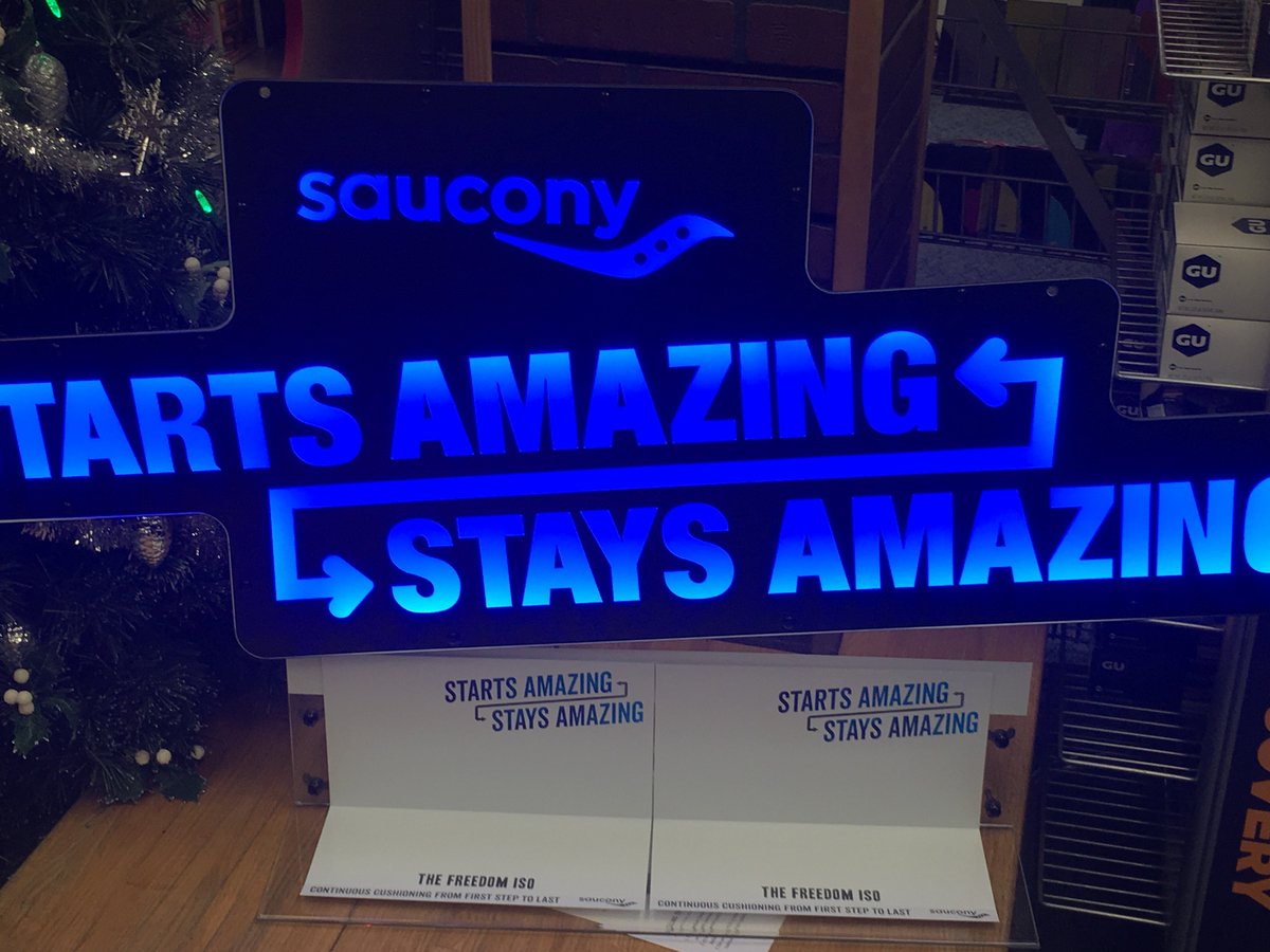 Ben_Jacobs_'s tweet photo. Is @runnfun getting the new @saucony Freedom ISO? This is a sign. #running #comfort https://t.co/BSw2cbs6TV