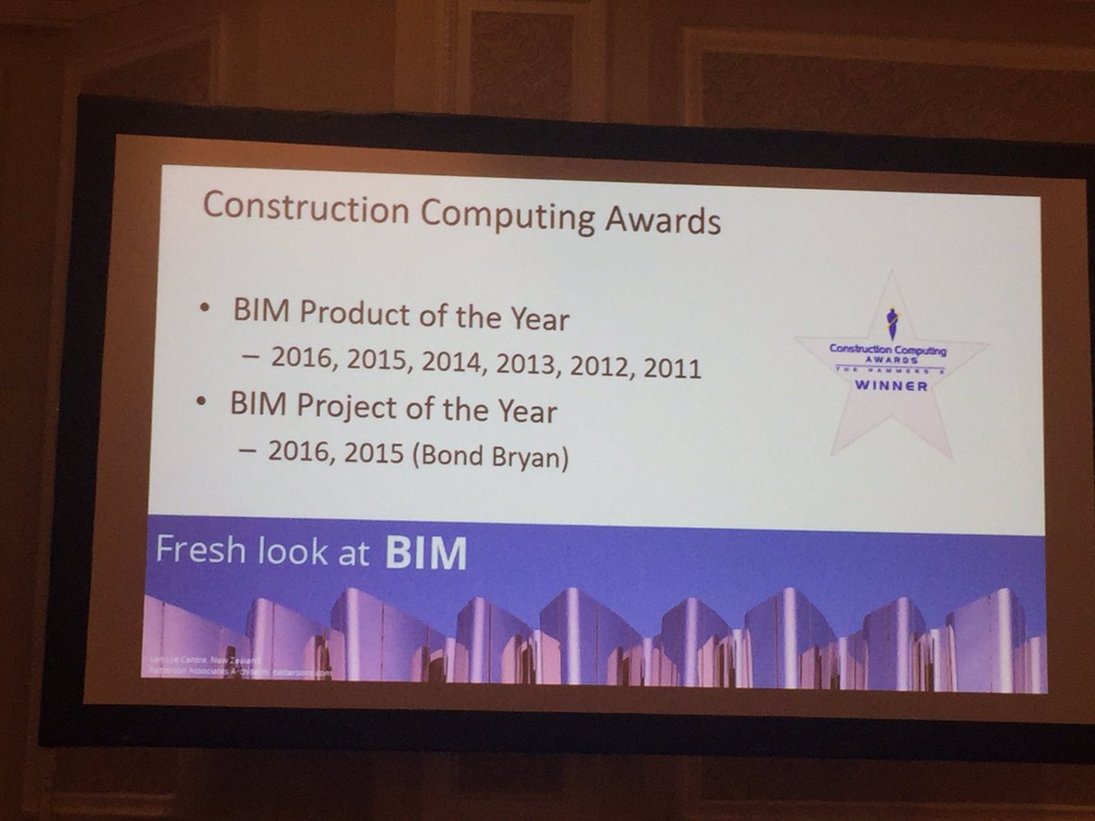CreatemasterIM's tweet photo. #BIP2016 @CCMagAndAwards #BIMProductOfTheYear & #BIMProjectOfTheYear on multiple occasions. @GraphisoftUK & @bondbryanBIM / @bondbryan https://t.co/3chMwbEdrX